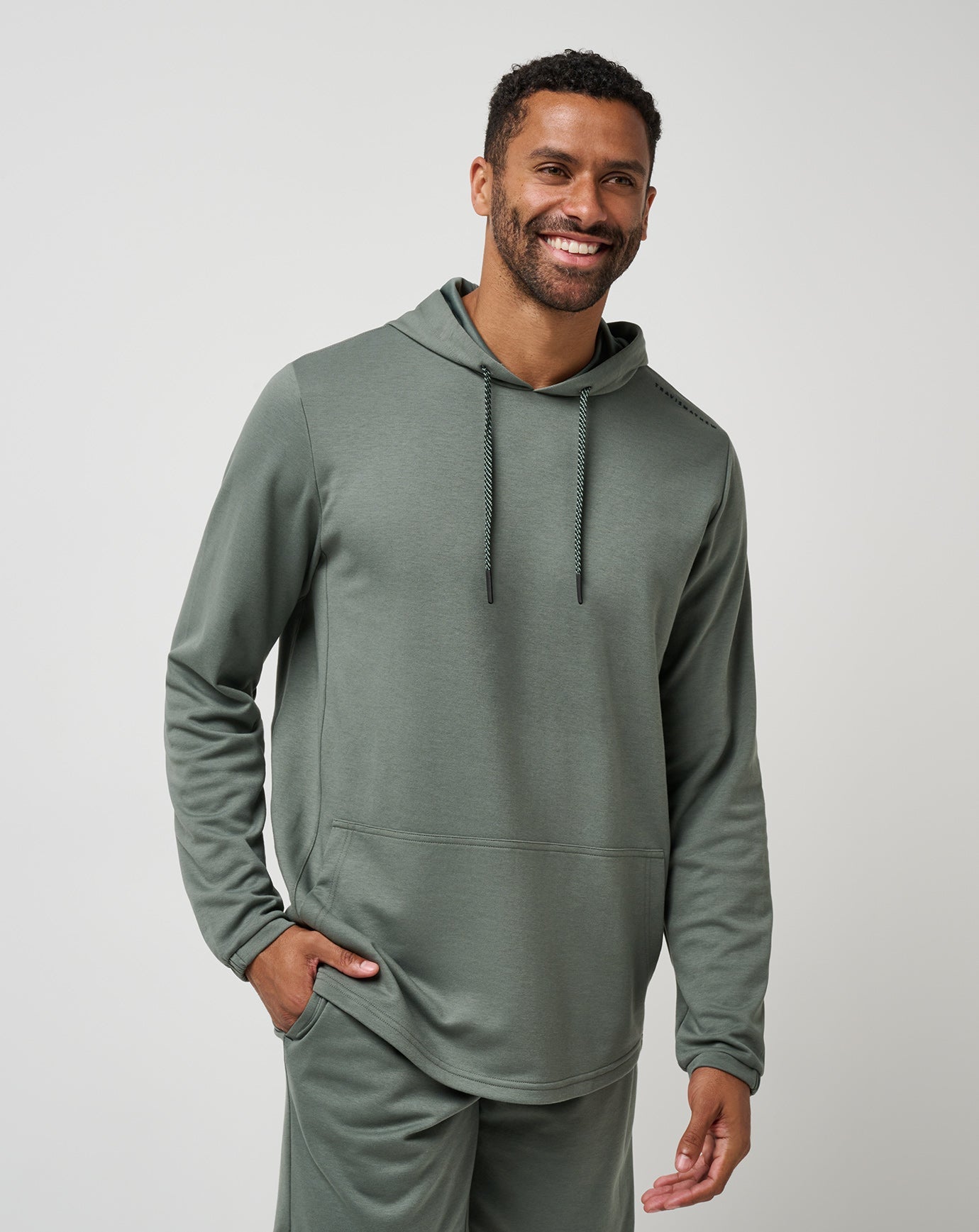 Dark Olive Travis Mathew Sideslip Hoodie