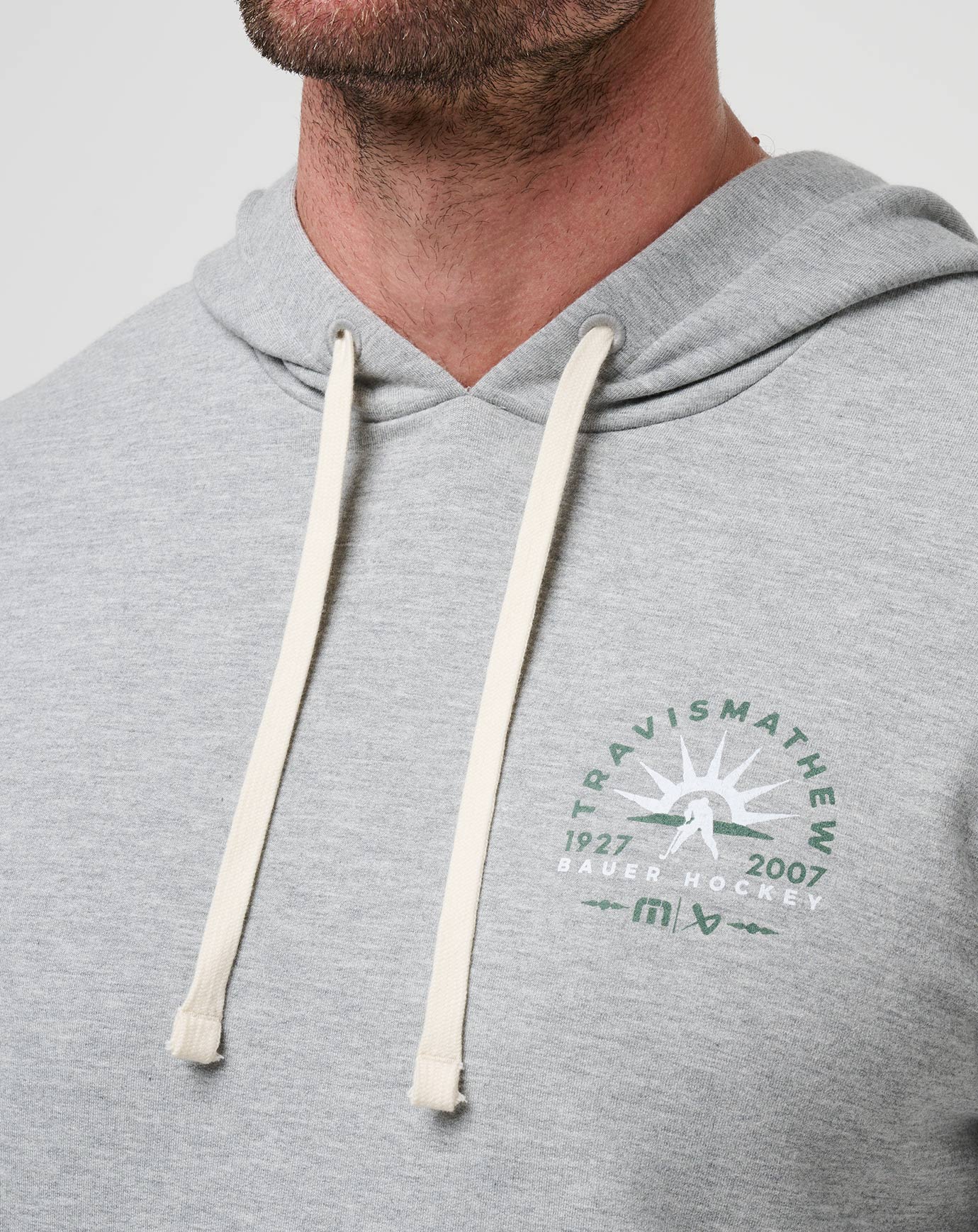 Heather Grey Travis Mathew Glacier Hike Hoodie