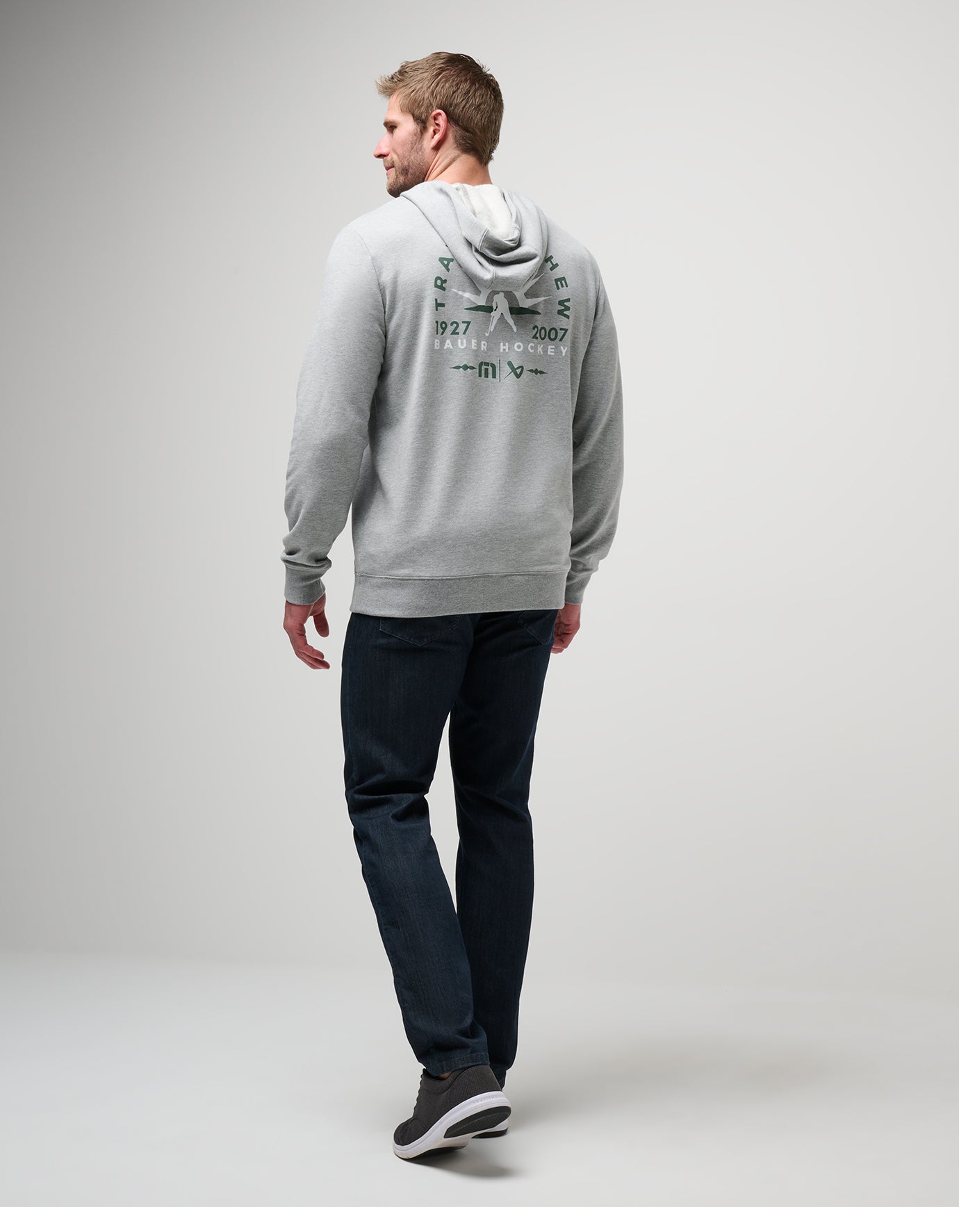 Heather Grey Travis Mathew Glacier Hike Hoodie