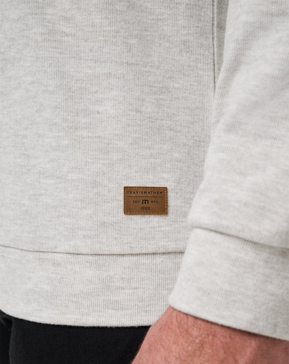 Heather Grey Travis Mathew Cloud Sweater
