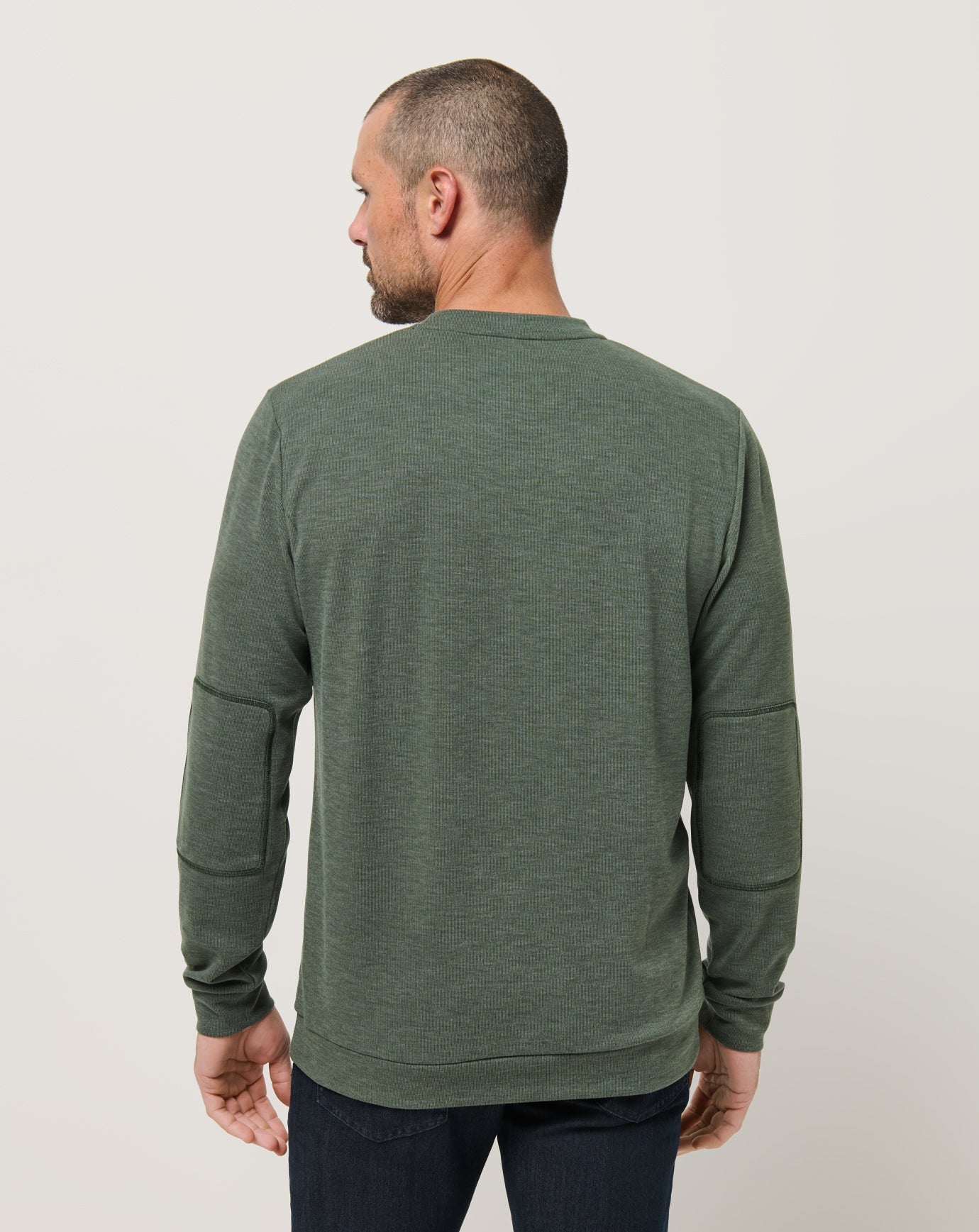 Heather Dark Olive Travis Mathew Cloud Sweater