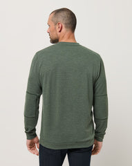 Heather Dark Olive Travis Mathew Cloud Sweater