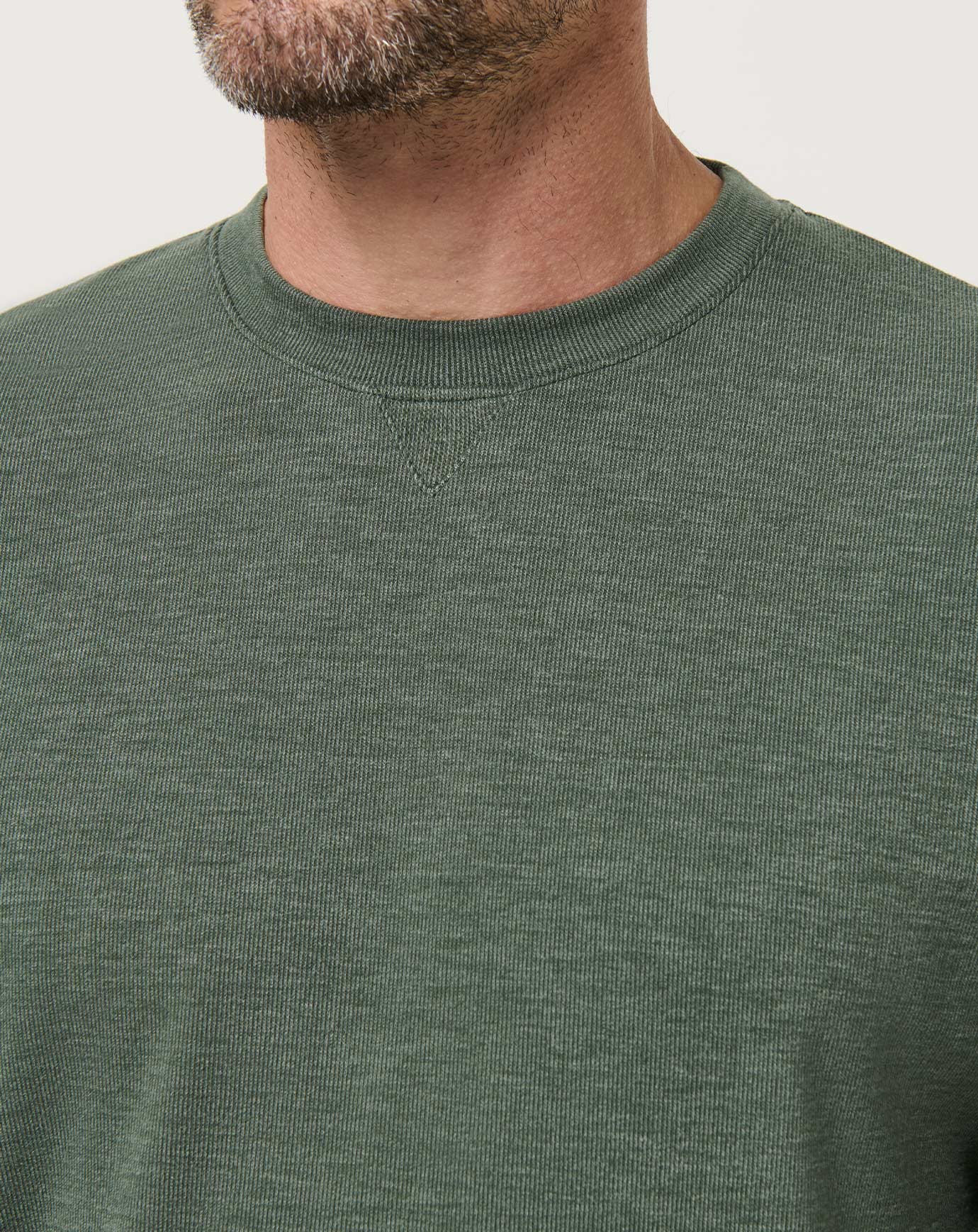 Heather Dark Olive Travis Mathew Cloud Sweater