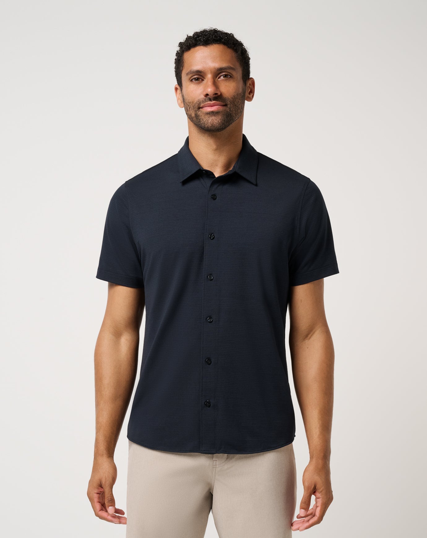 Black Travis Mathew The Heater Button-Up