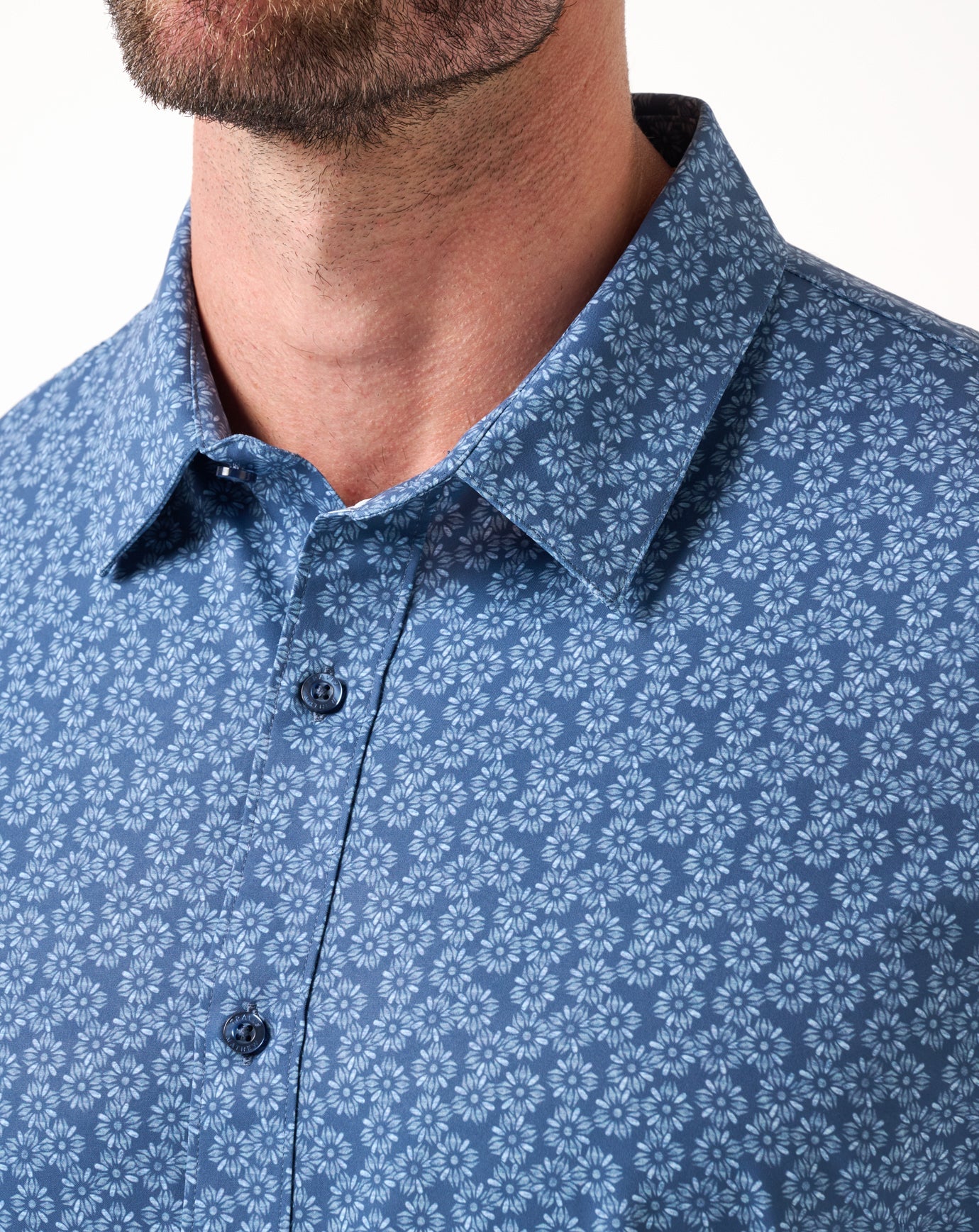 Bering Sea Travis Mathew Techwoven Sunlight Button-Up