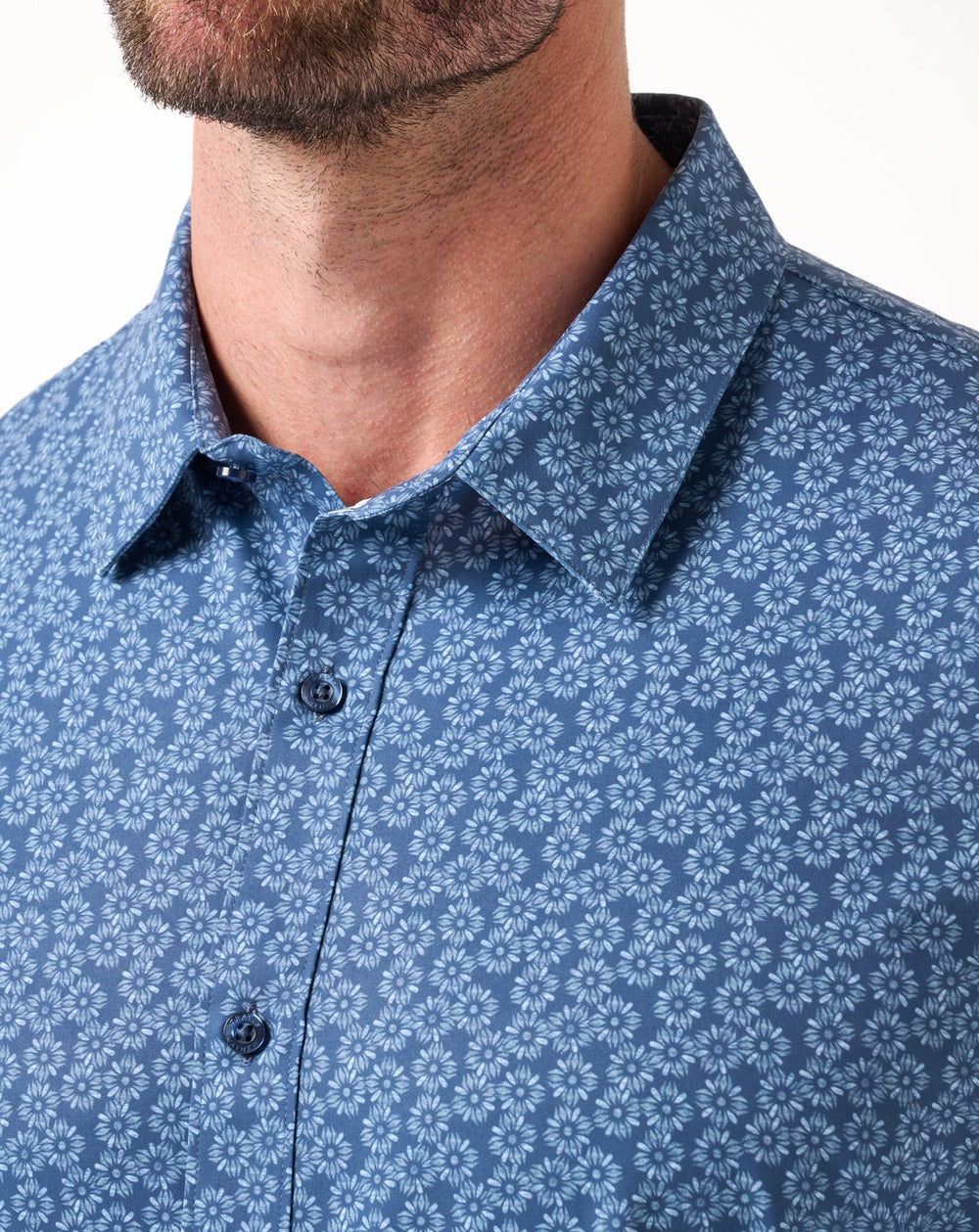 Bering Sea Travis Mathew Techwoven Sunlight Button-Up