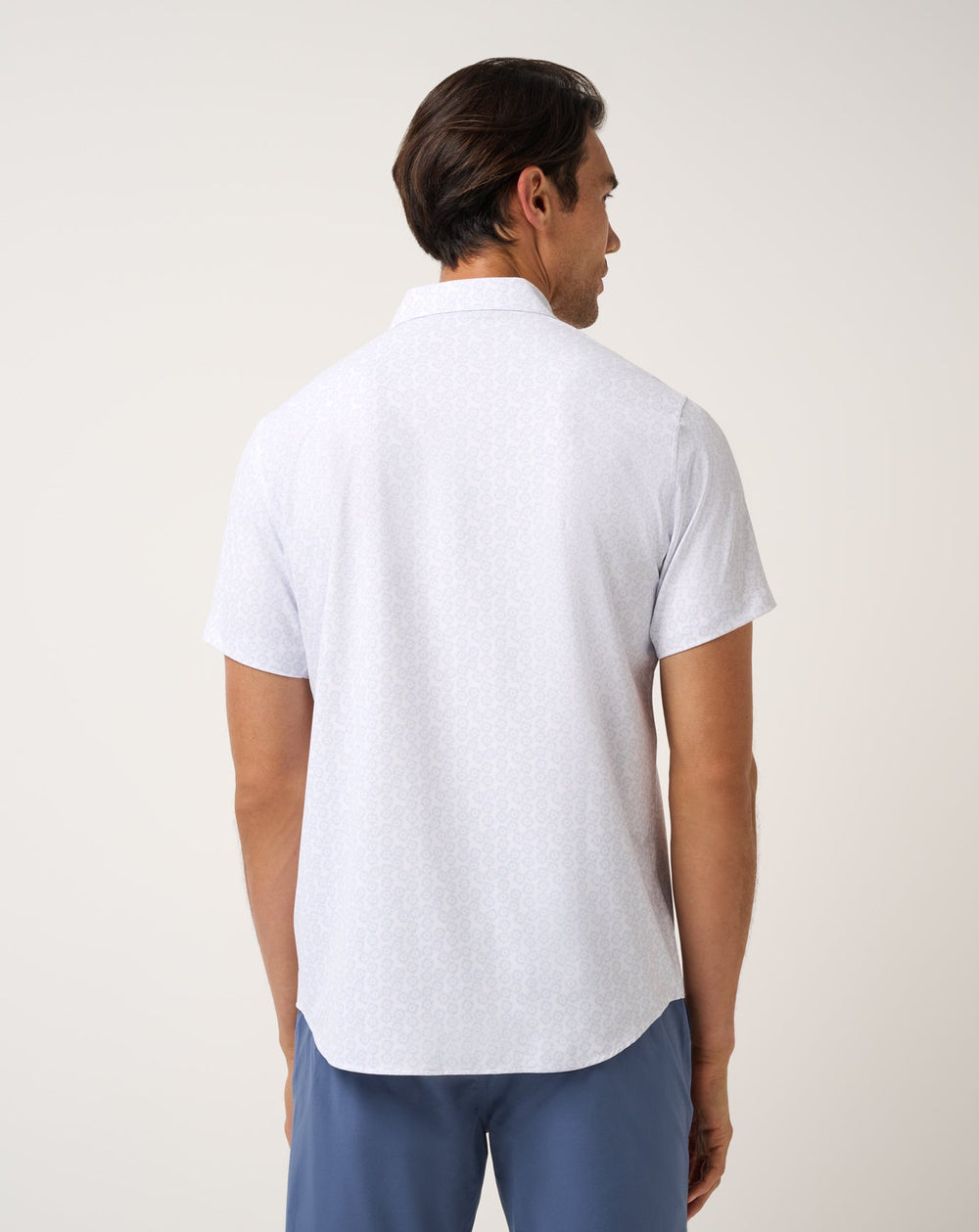 White Travis Mathew Techwoven Sunlight Button-Up