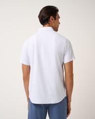White Travis Mathew Techwoven Sunlight Button-Up