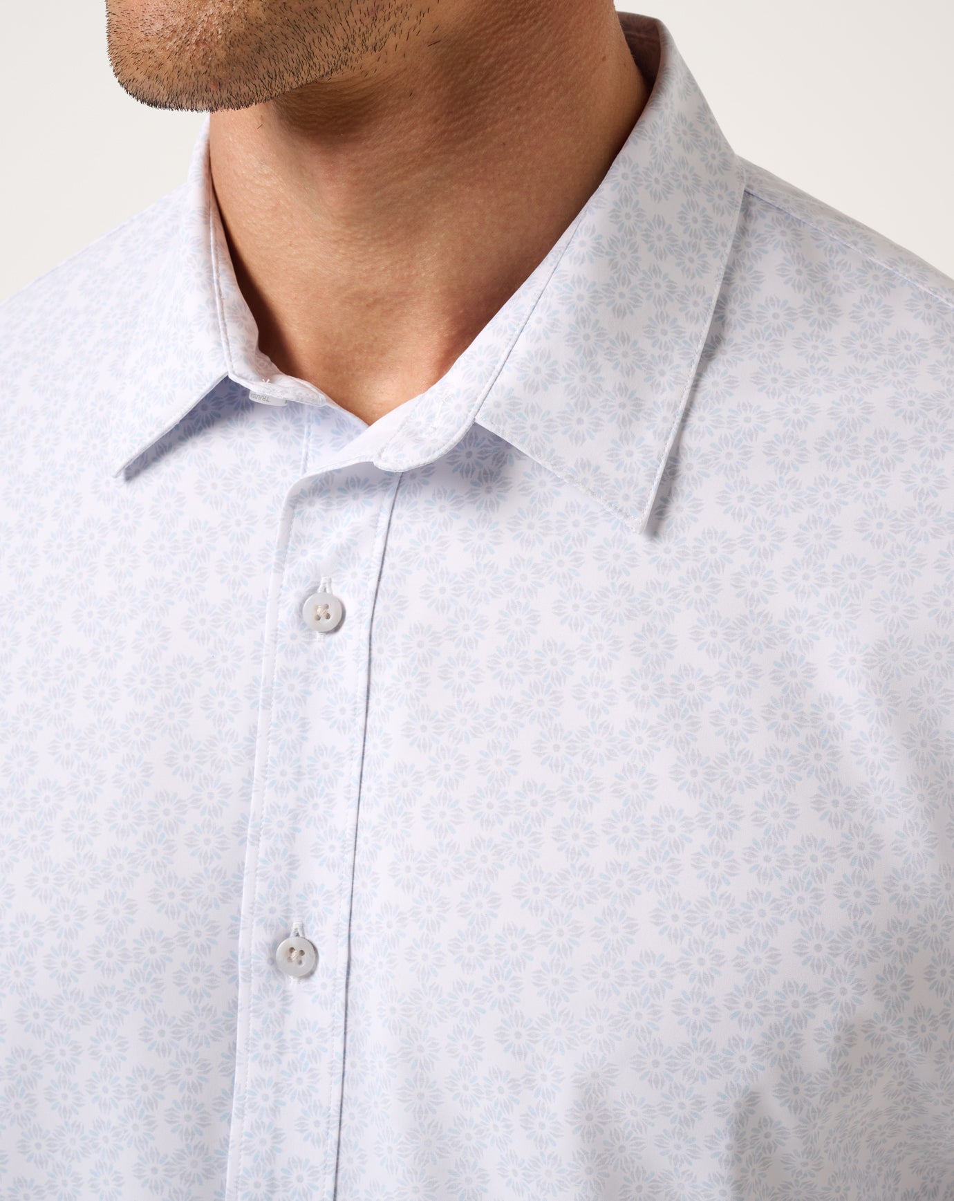 White Travis Mathew Techwoven Sunlight Button-Up