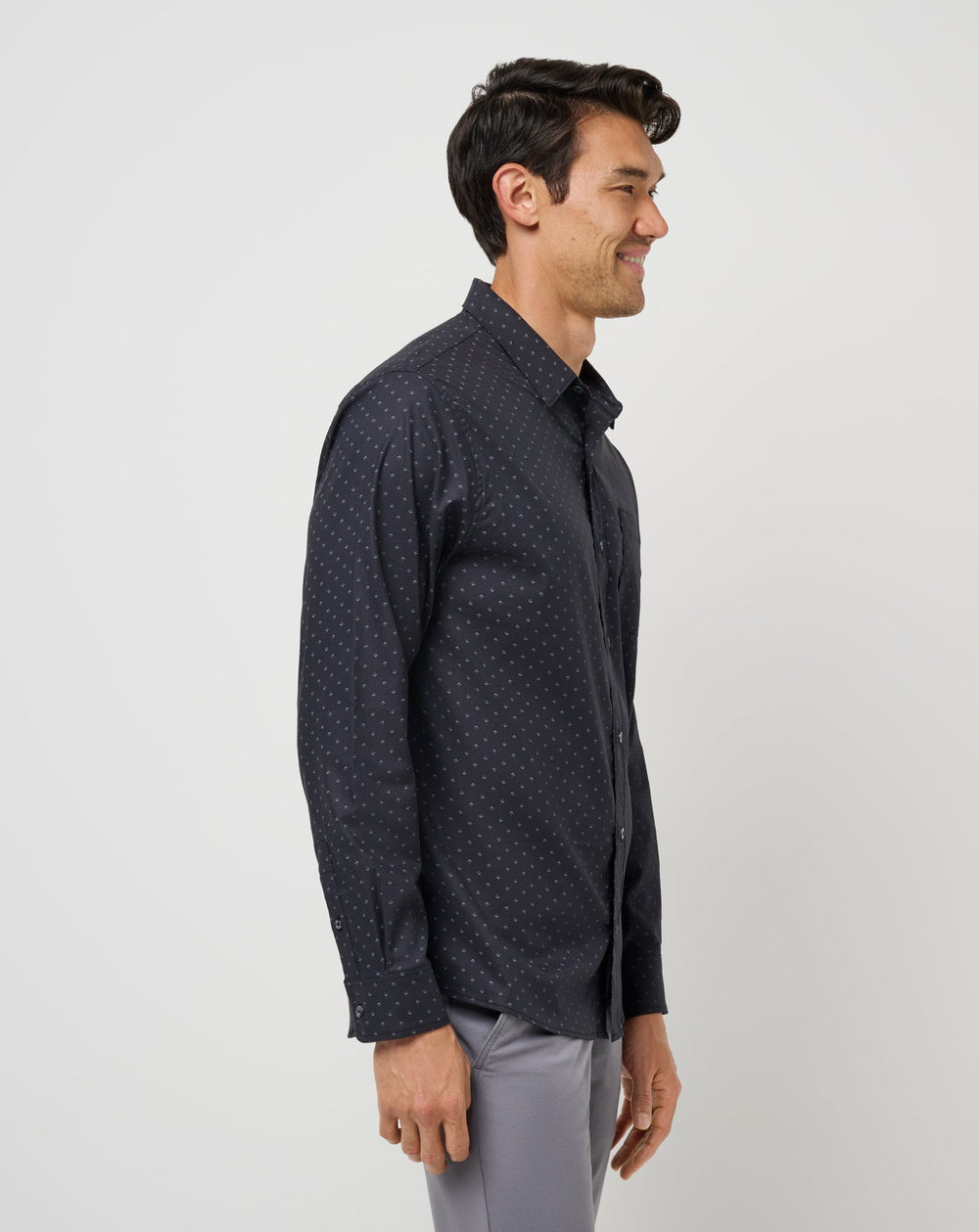 Black Travis Mathew Techwoven Tidbits Button-Up