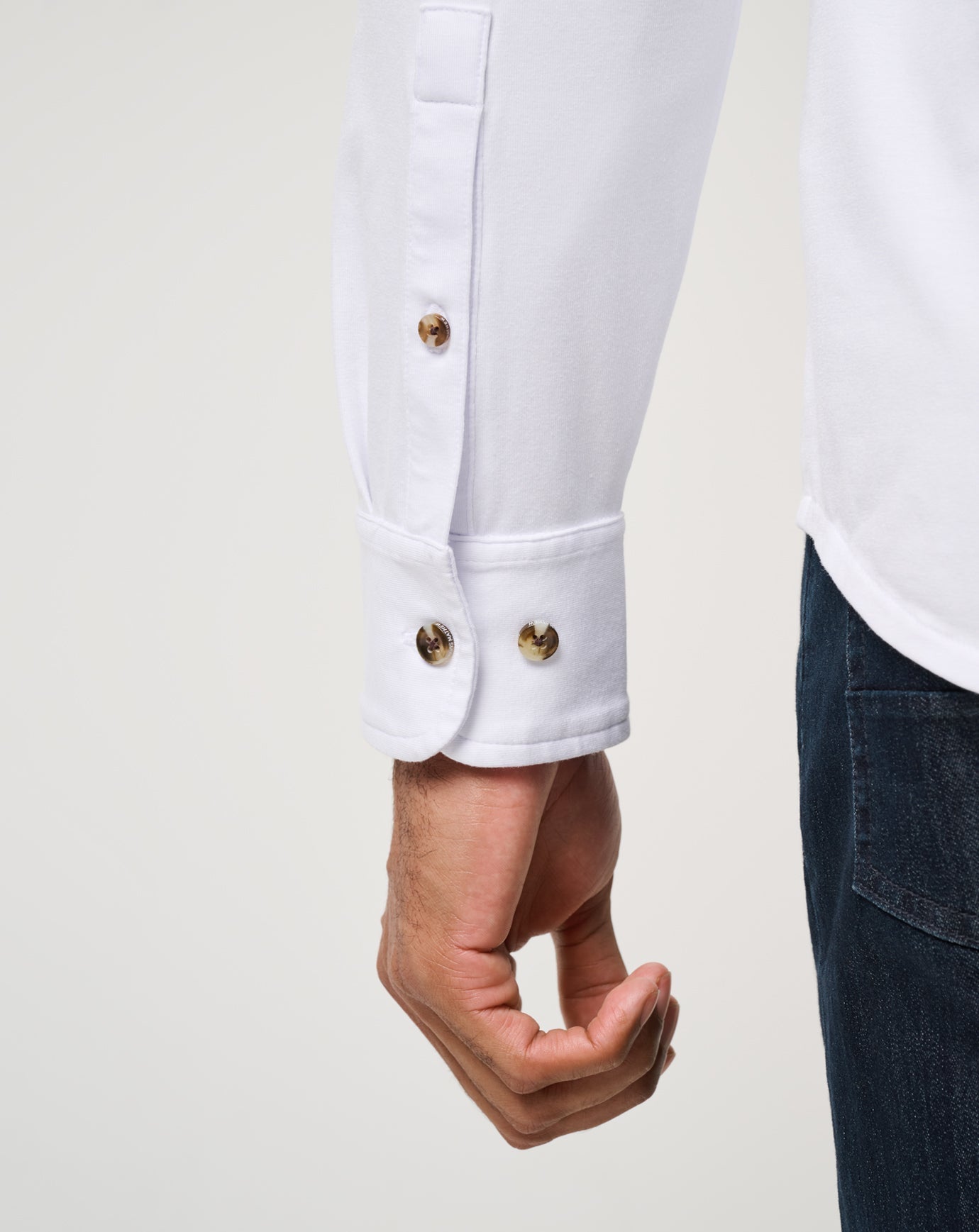 White Travis Mathew Comfortknit TM Social Club Button-Up