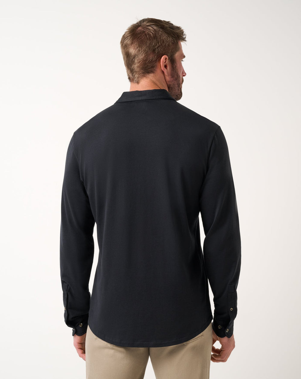 Black Travis Mathew Comfortknit TM Social Club Button-Up