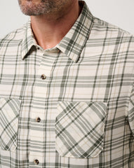 Birch Travis Mathew Cloud Flannel Plaid Button-Up