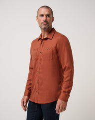 Maple Travis Mathew Cloud Flannel Button-Up
