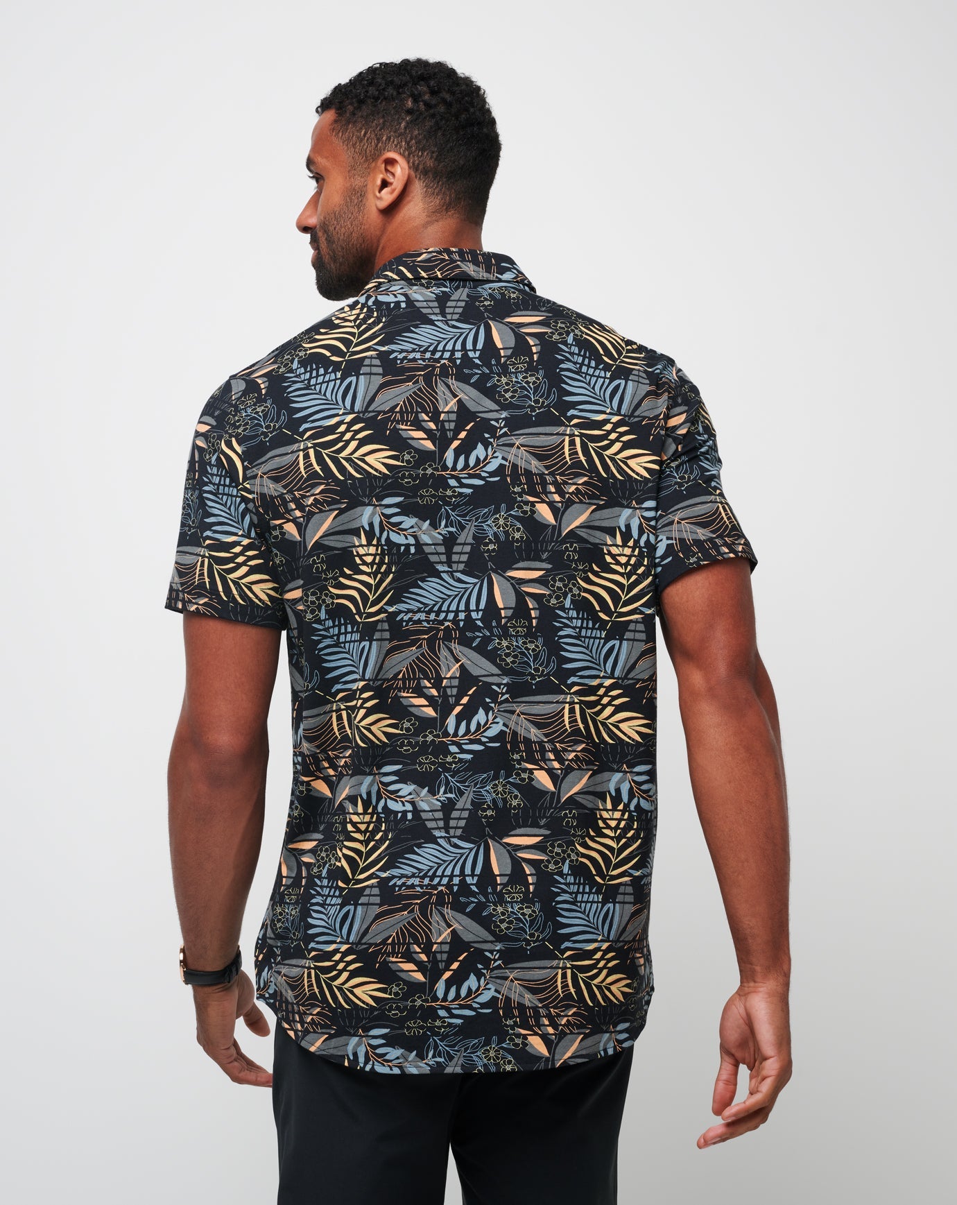 Black Travis Mathew Knit Hanabata Days Button-Up