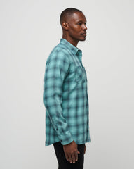 Total Eclipse/Cameo Travis Mathew Cloud Flannel Plaid Button-Up