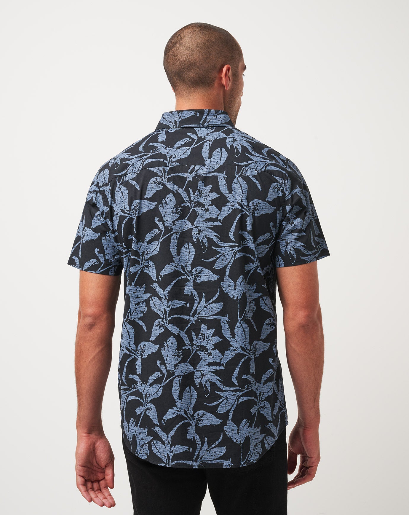 Black Travis Mathew Photo Finish Button-Up