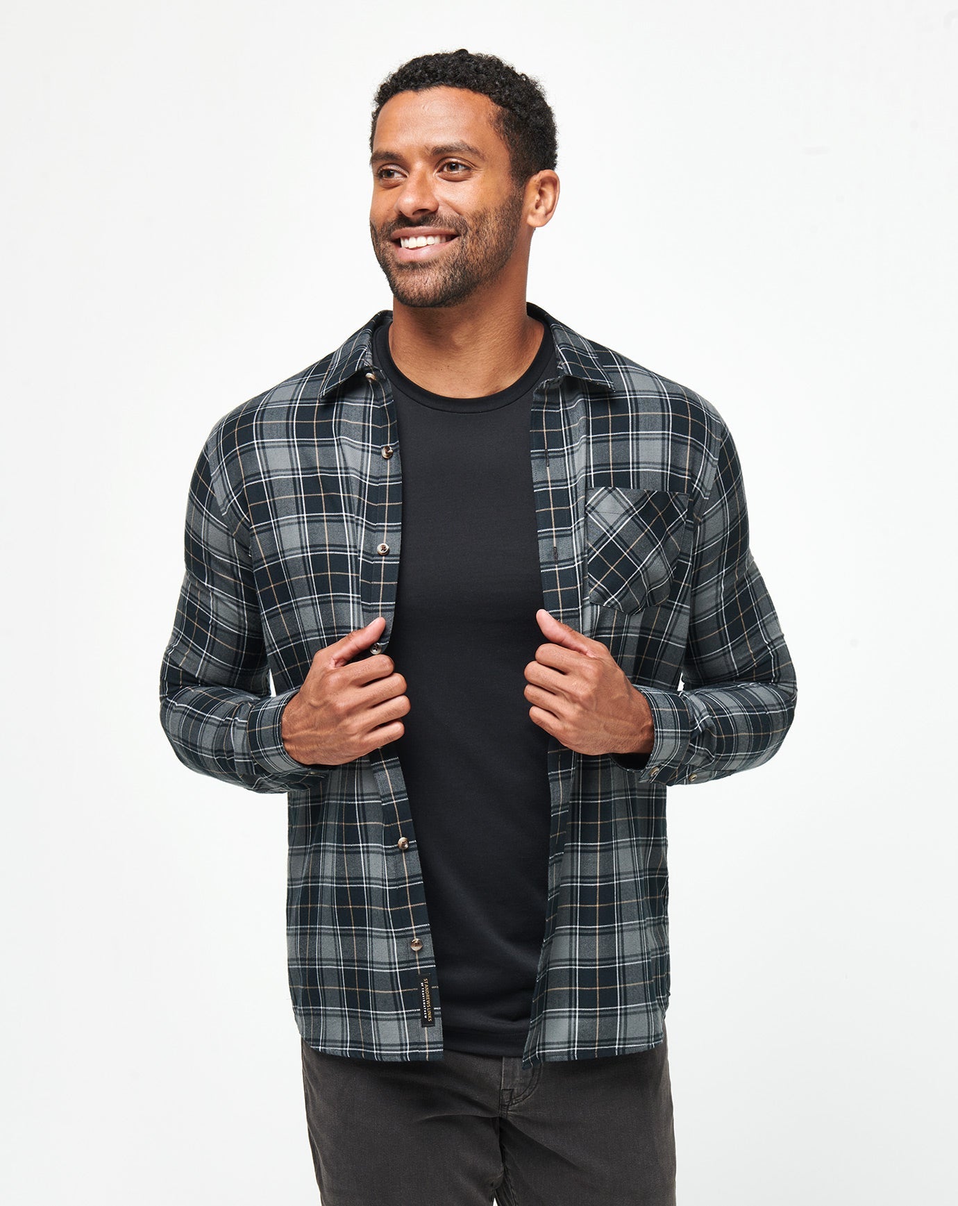 Black Travis Mathew Sir Travis Button-Up