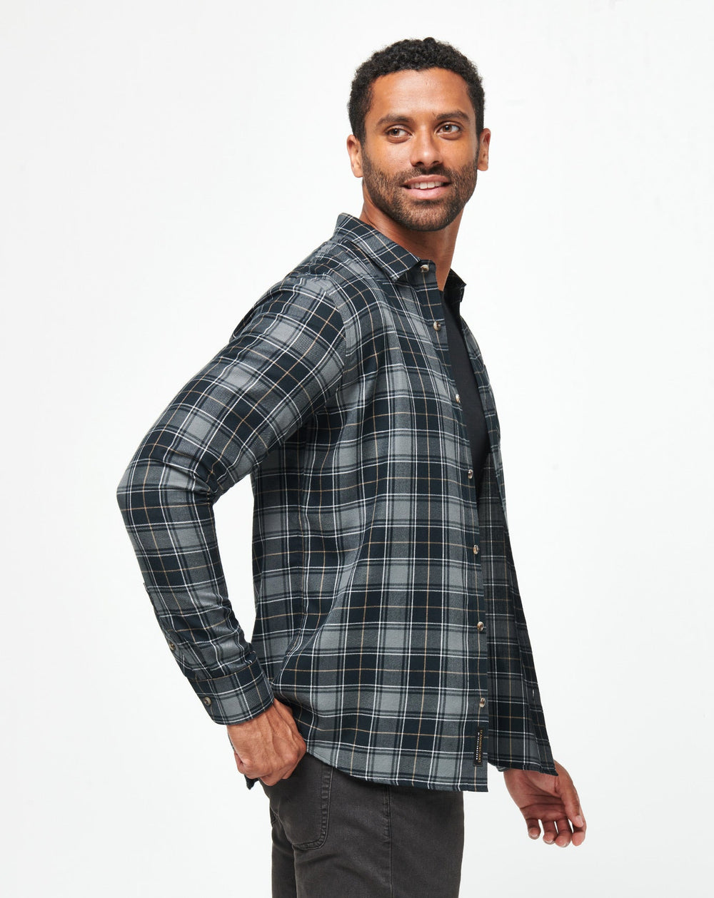 Black Travis Mathew Sir Travis Button-Up
