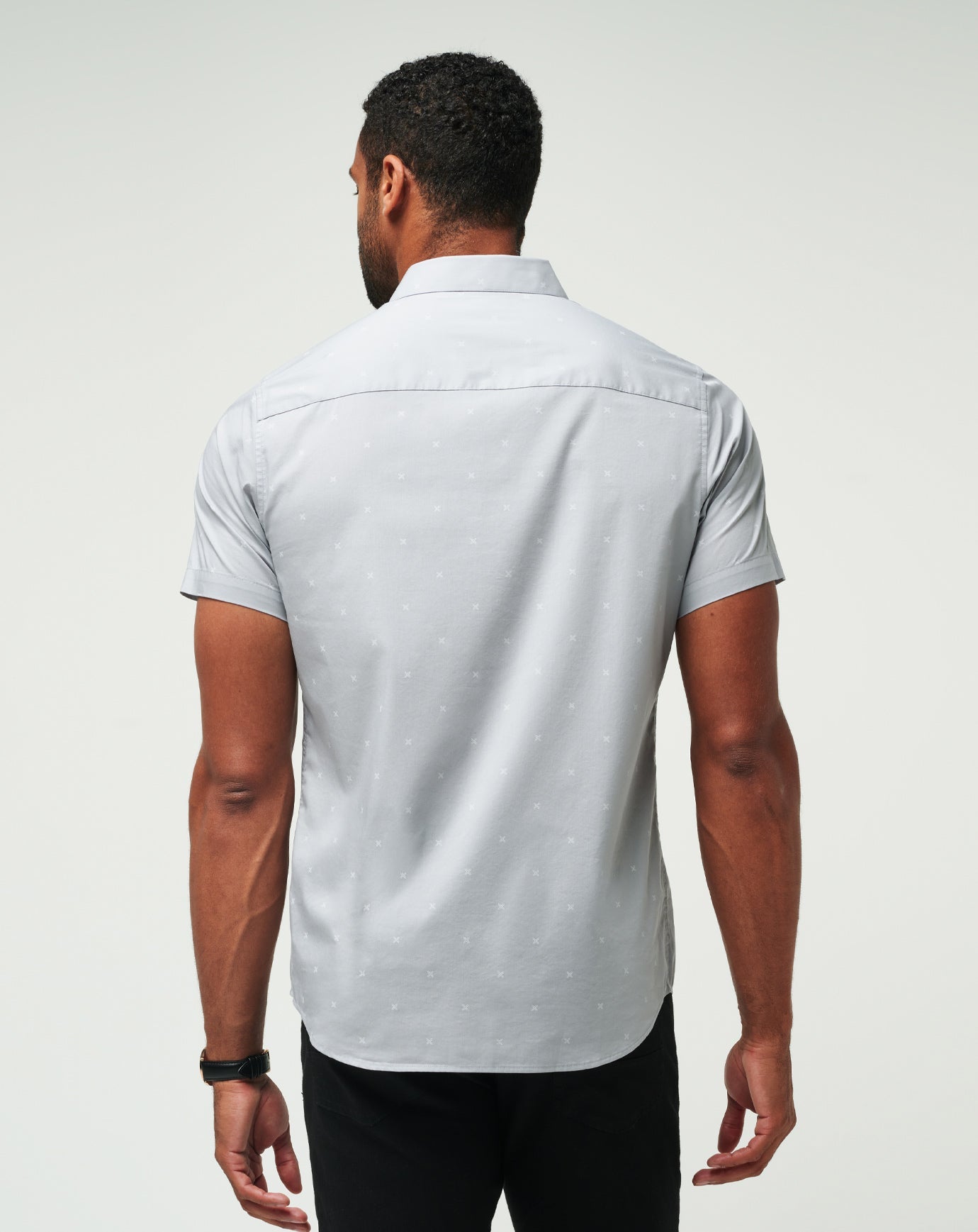 Heather Sleet Travis Mathew Across The Pond Button-Up