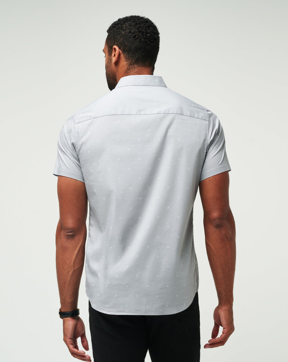 Heather Sleet Travis Mathew Across The Pond Button-Up