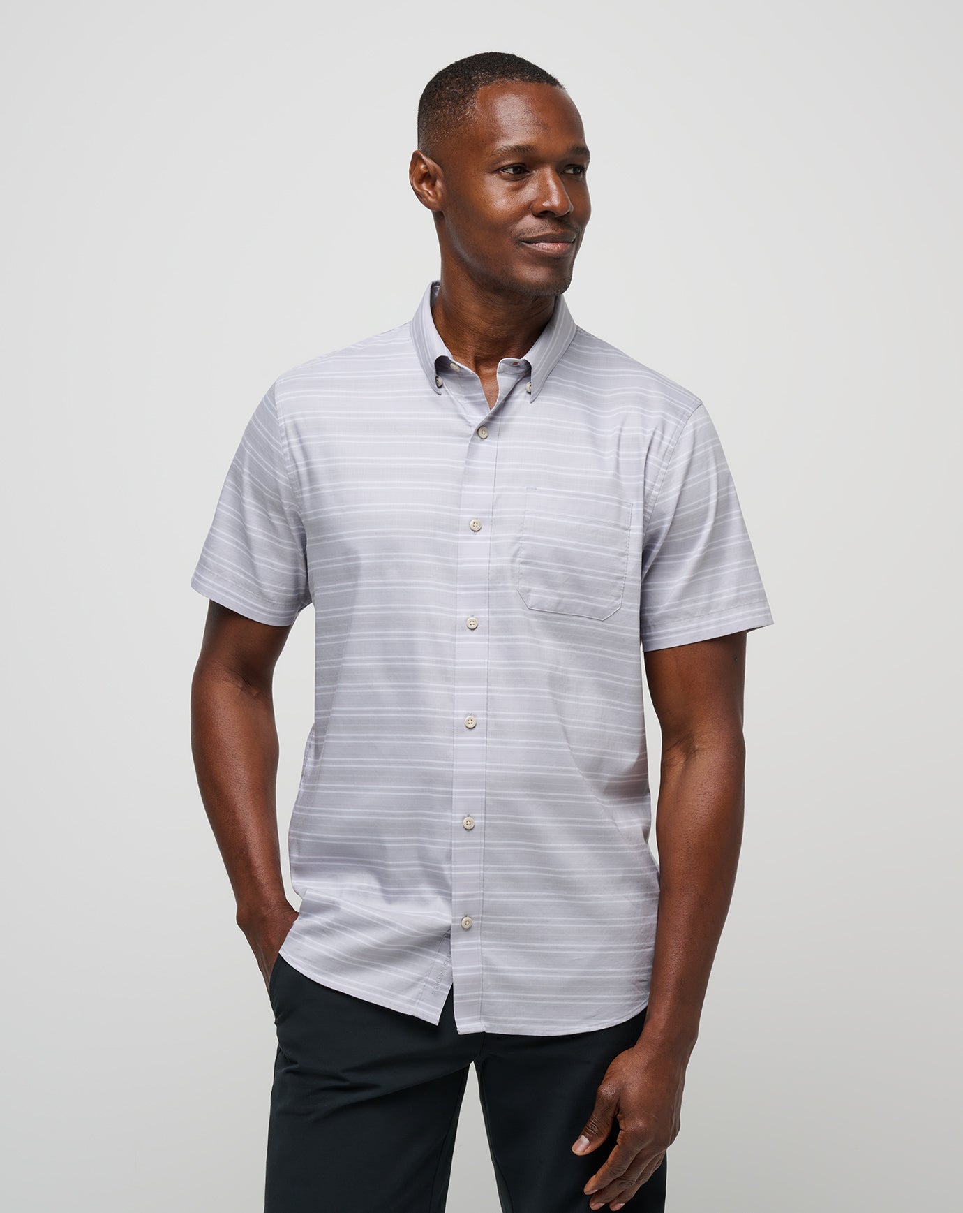 Micro Chip Travis Mathew On The Table Button-Up