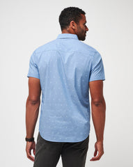 Heather Quiet Harbor Travis Mathew Wind It In Button-Up
