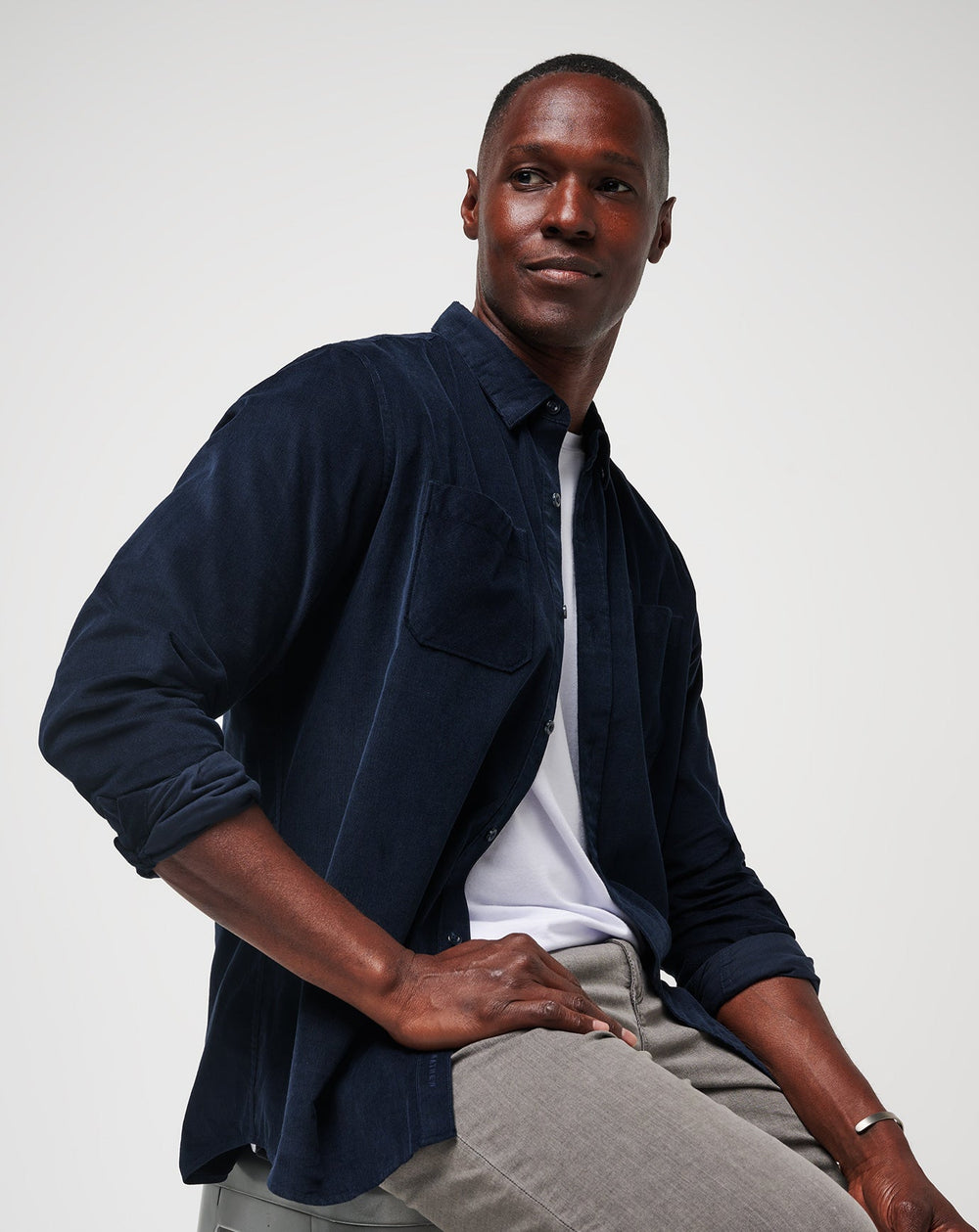 Total Eclipse Travis Mathew Barrel Of Laughs Button-Up
