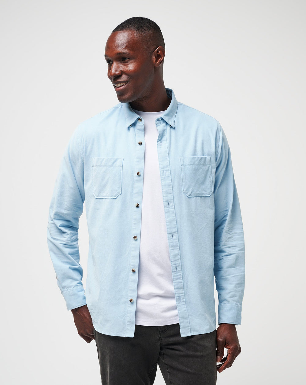 Dream Blue Travis Mathew Barrel Of Laughs Button-Up