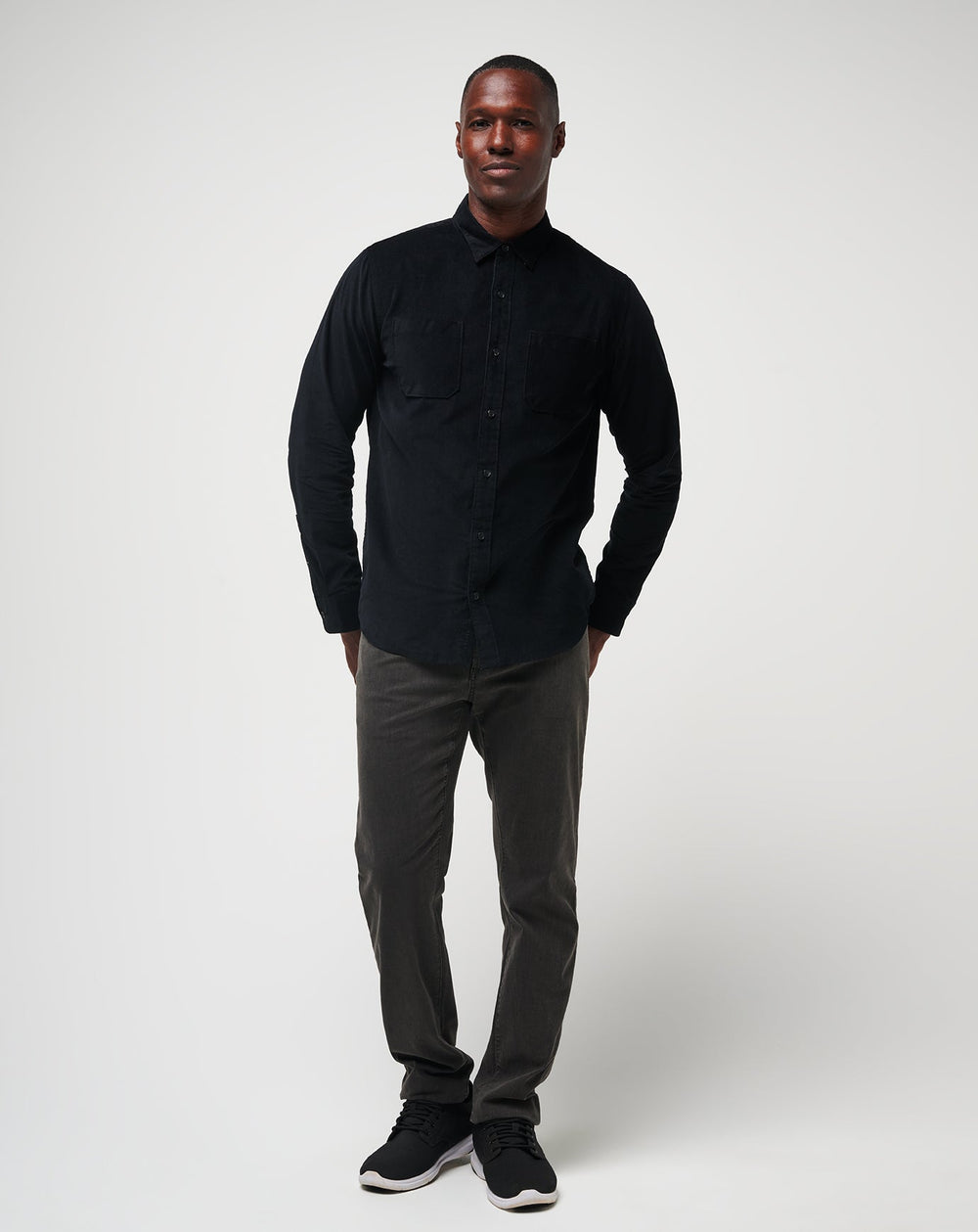 Black Travis Mathew Barrel Of Laughs Button-Up