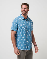 Captains Blue Travis Mathew Techwoven Seamate Button-Up