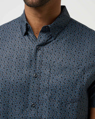 Black Travis Mathew Techwoven Country Mile Button-Up