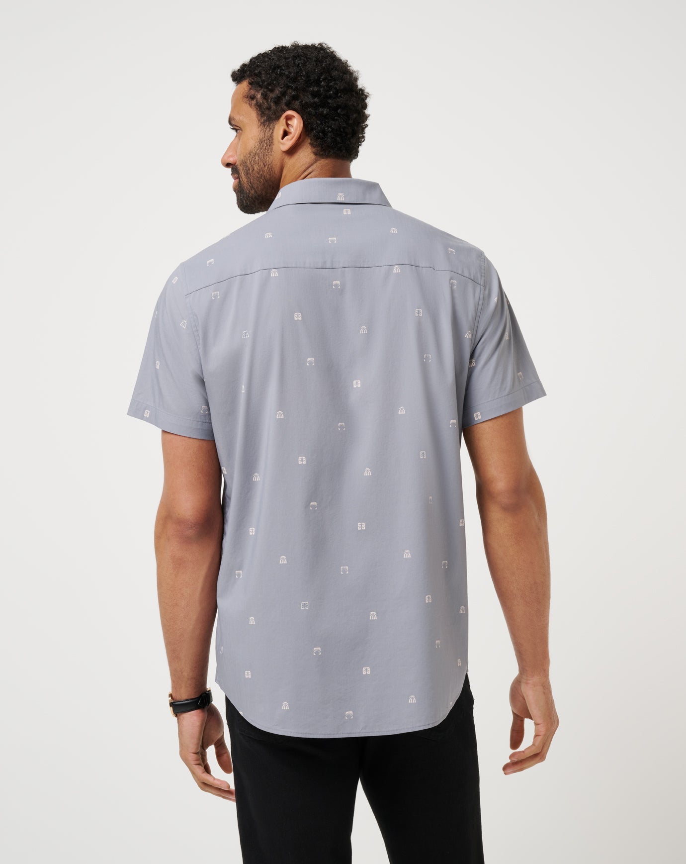 Quiet Shade Travis Mathew French Riviera Button-Up