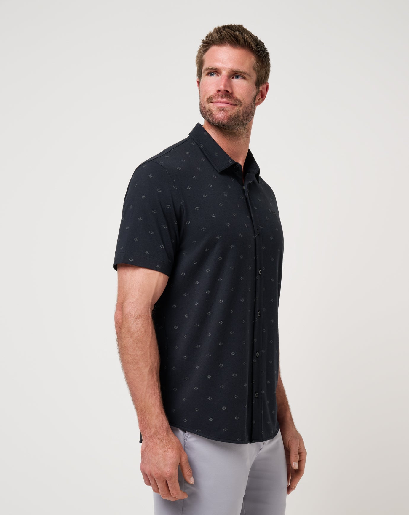 Black Travis Mathew Shore Of It Button-Up