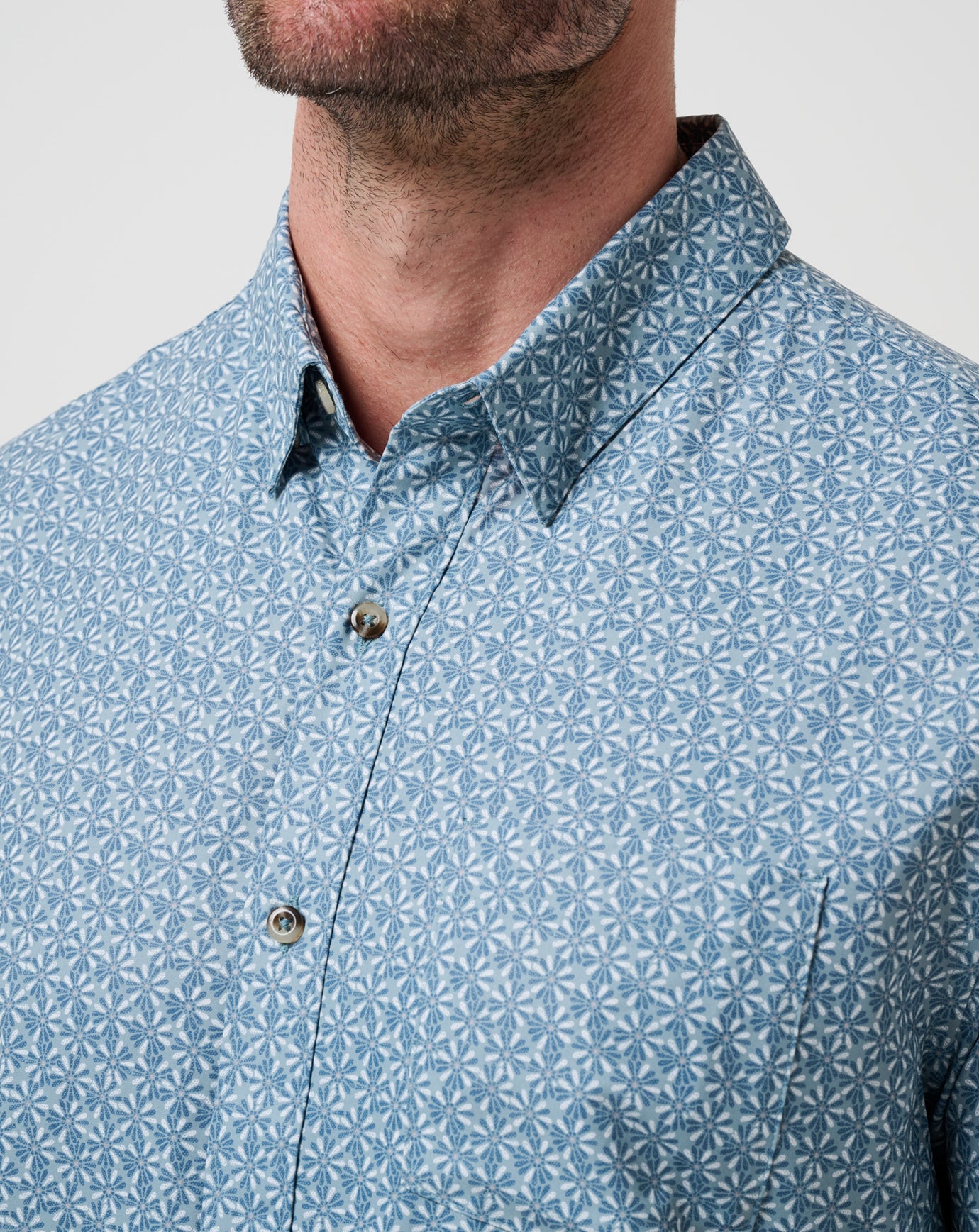 Arona Travis Mathew Techwoven Country Mile Button-Up