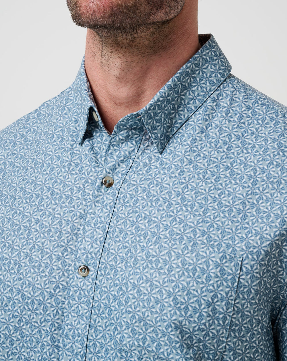 Arona Travis Mathew Techwoven Country Mile Button-Up