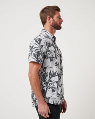Micro Chip Travis Mathew Light Map Button-Up
