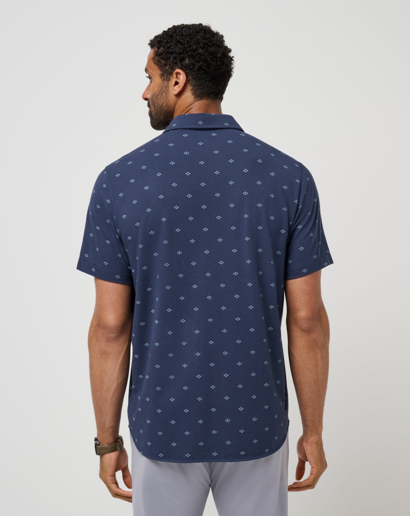 Total Eclipse Travis Mathew Shore Of It Button-Up
