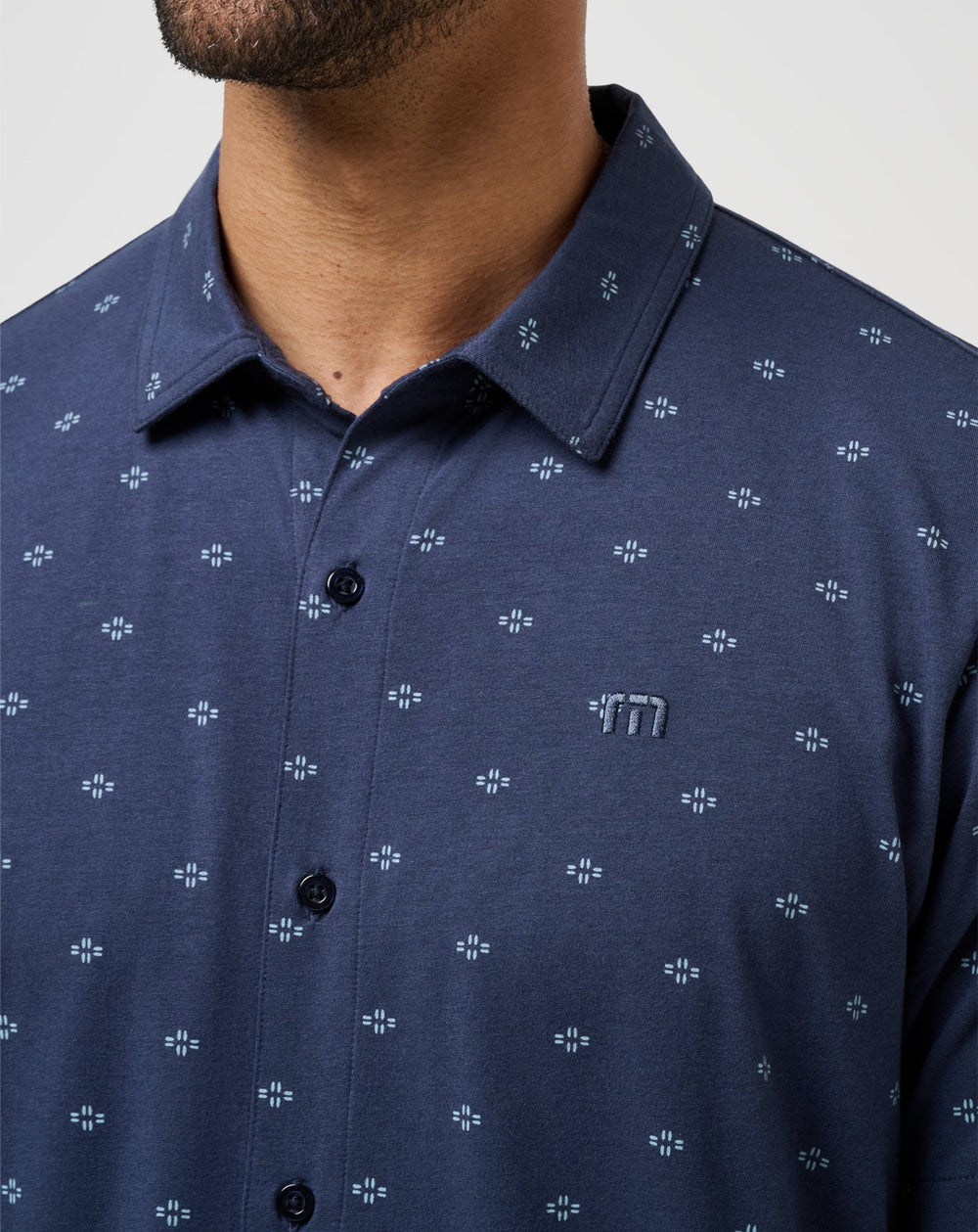 Total Eclipse Travis Mathew Shore Of It Button-Up