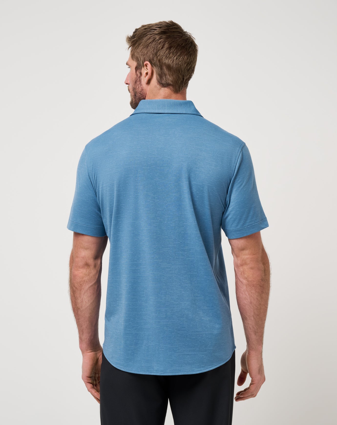 Copen Blue Travis Mathew The Heater Button-Up