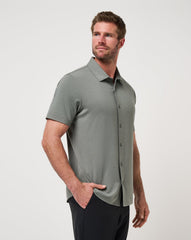 Dark Olive Travis Mathew The Heater Button-Up