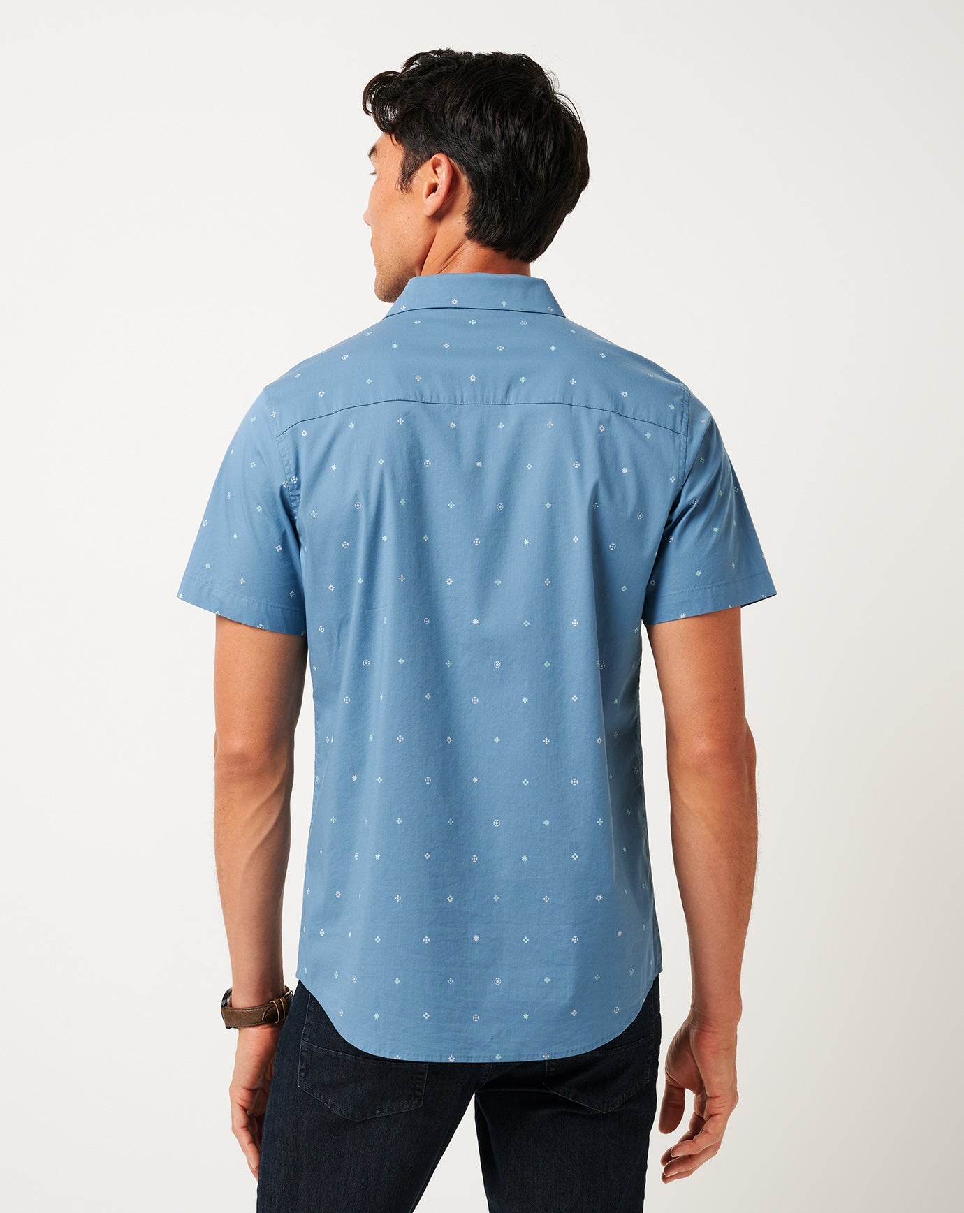 Captains Blue Travis Mathew Per Aspera Button-Up