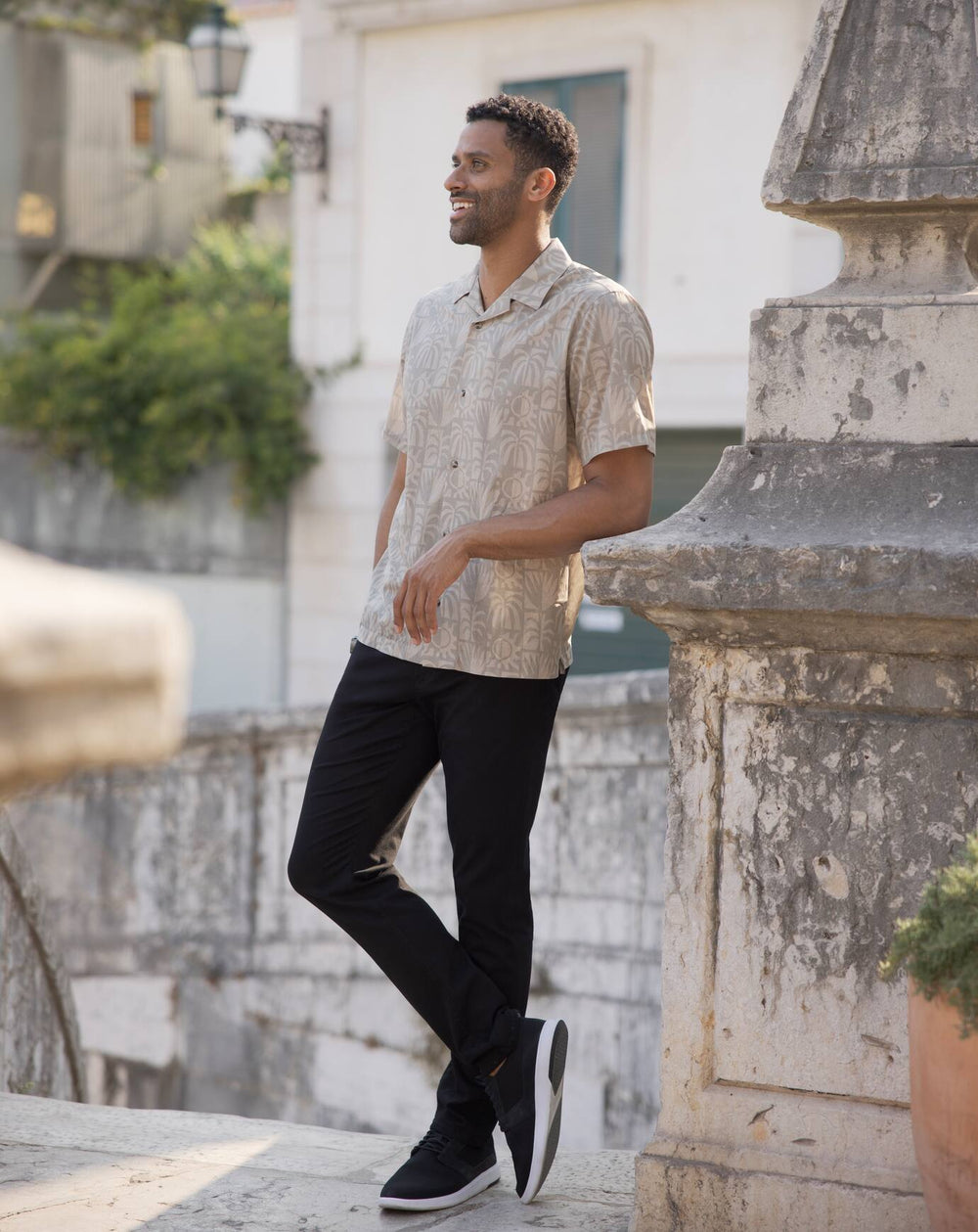 Italian Sand Travis Mathew Desert Sun Button-Up