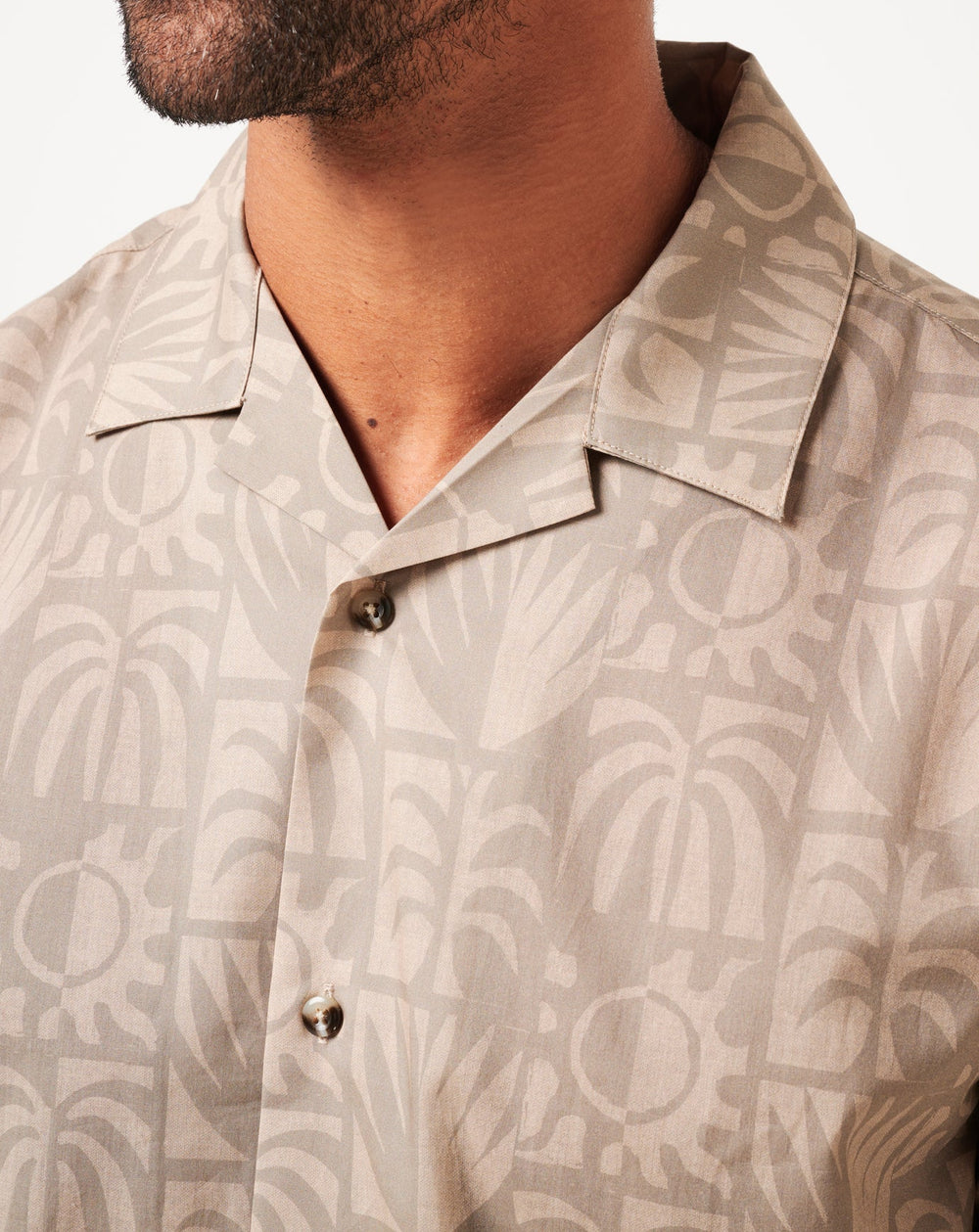 Italian Sand Travis Mathew Desert Sun Button-Up