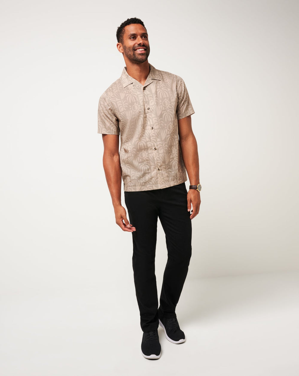 Italian Sand Travis Mathew Desert Sun Button-Up