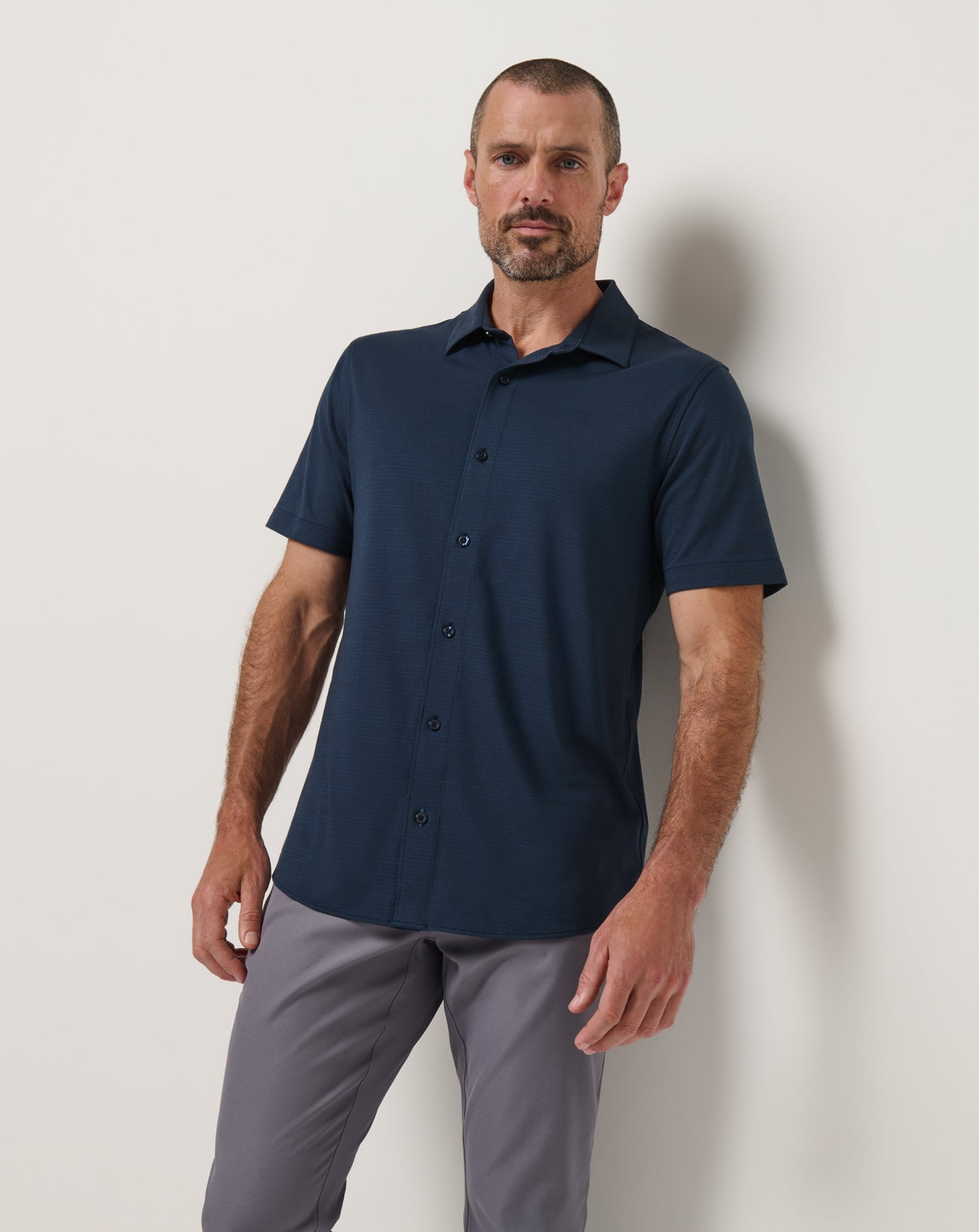 Total Eclipse Travis Mathew The Heater Button-Up