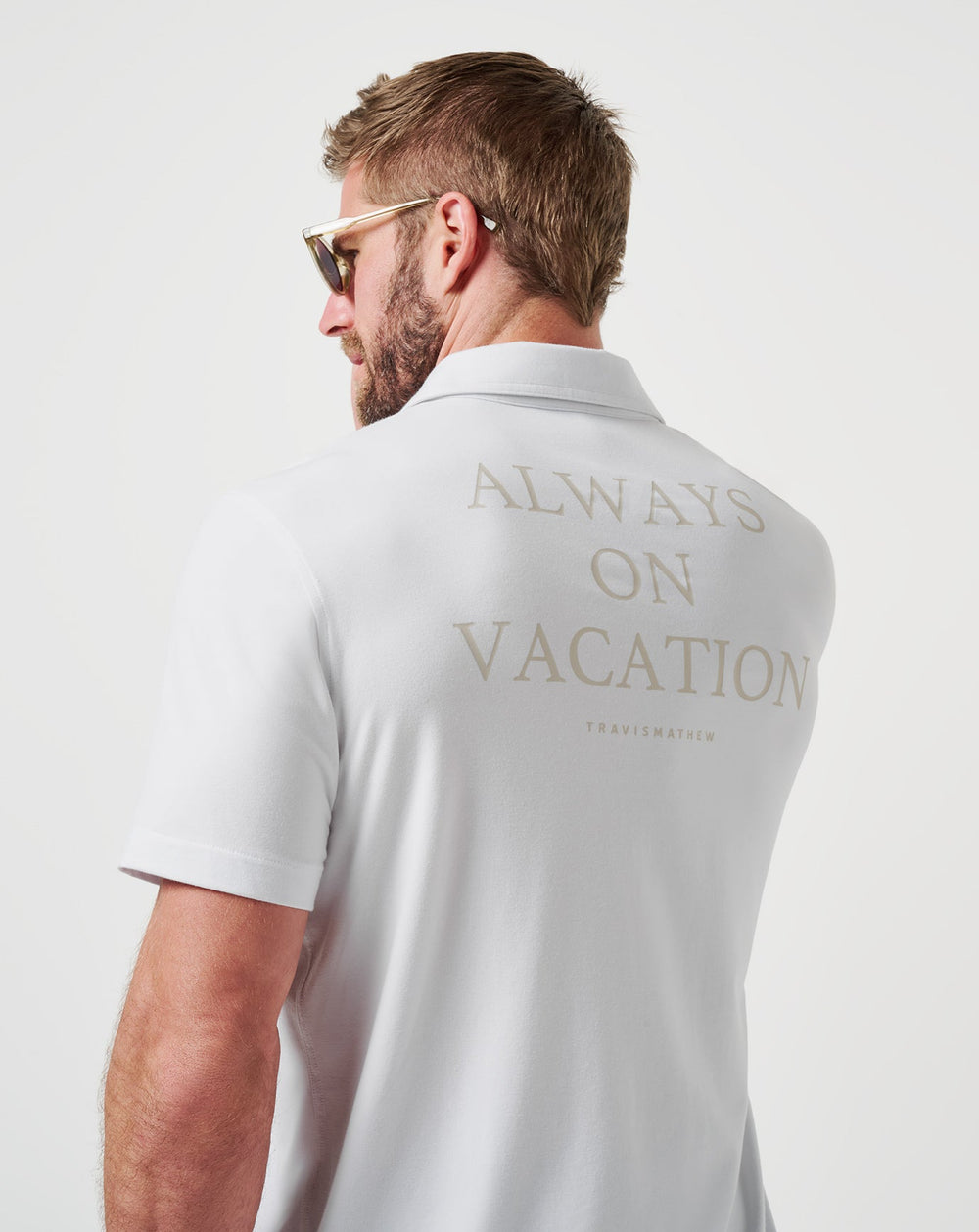 White Travis Mathew Poolside Pitcher Button-Up