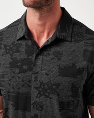 Black Travis Mathew Knit Gravitation Button-Up
