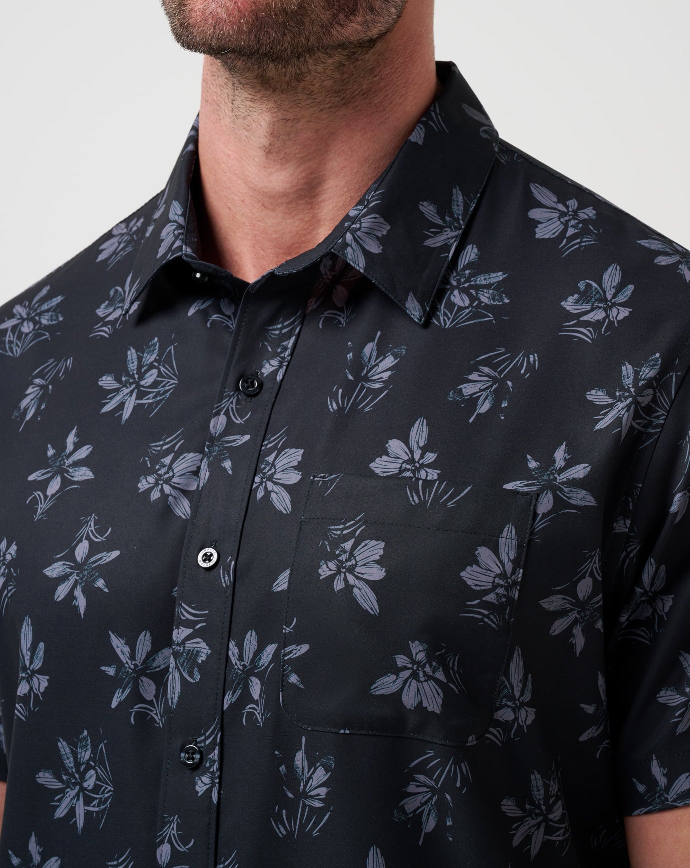 Black Travis Mathew Techwoven Seamate Button-Up