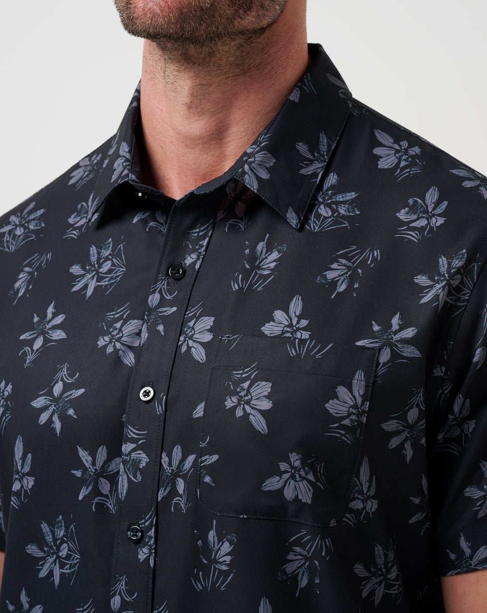 Black Travis Mathew Techwoven Seamate Button-Up